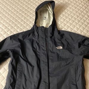 North face rain jacket size medium